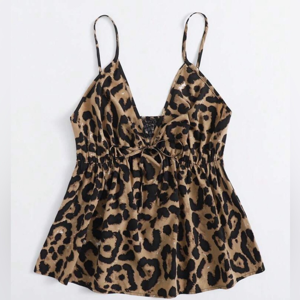Leopard Camisole Top NEW